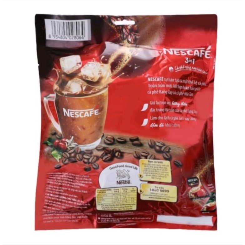 Nescafe đậm đà hài hoà ( bịch 46 gói x17g)