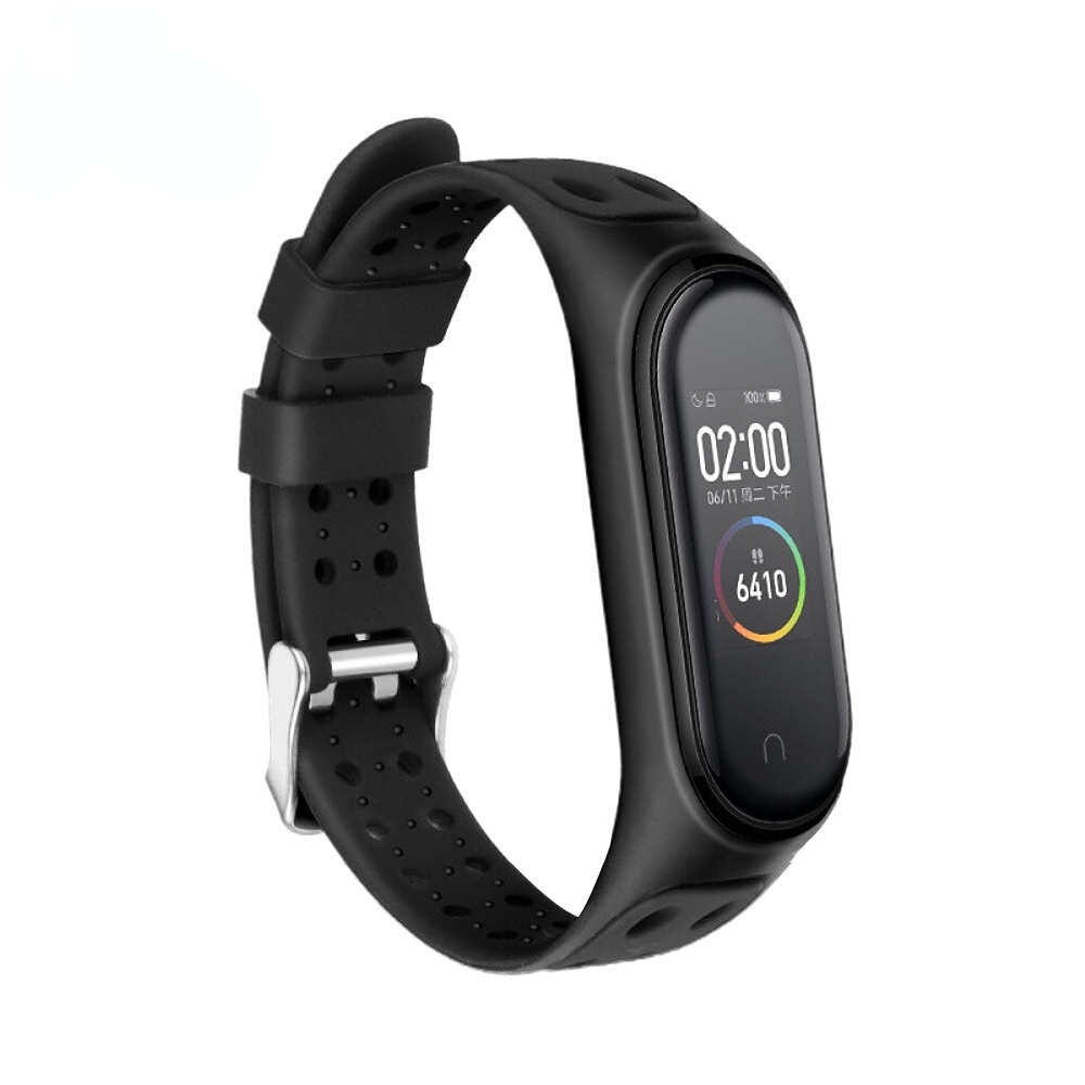 Dây Đeo Silicon Cho Đồng Hồ Thông Minh Xiaomi Mi Band 6/5 4/3