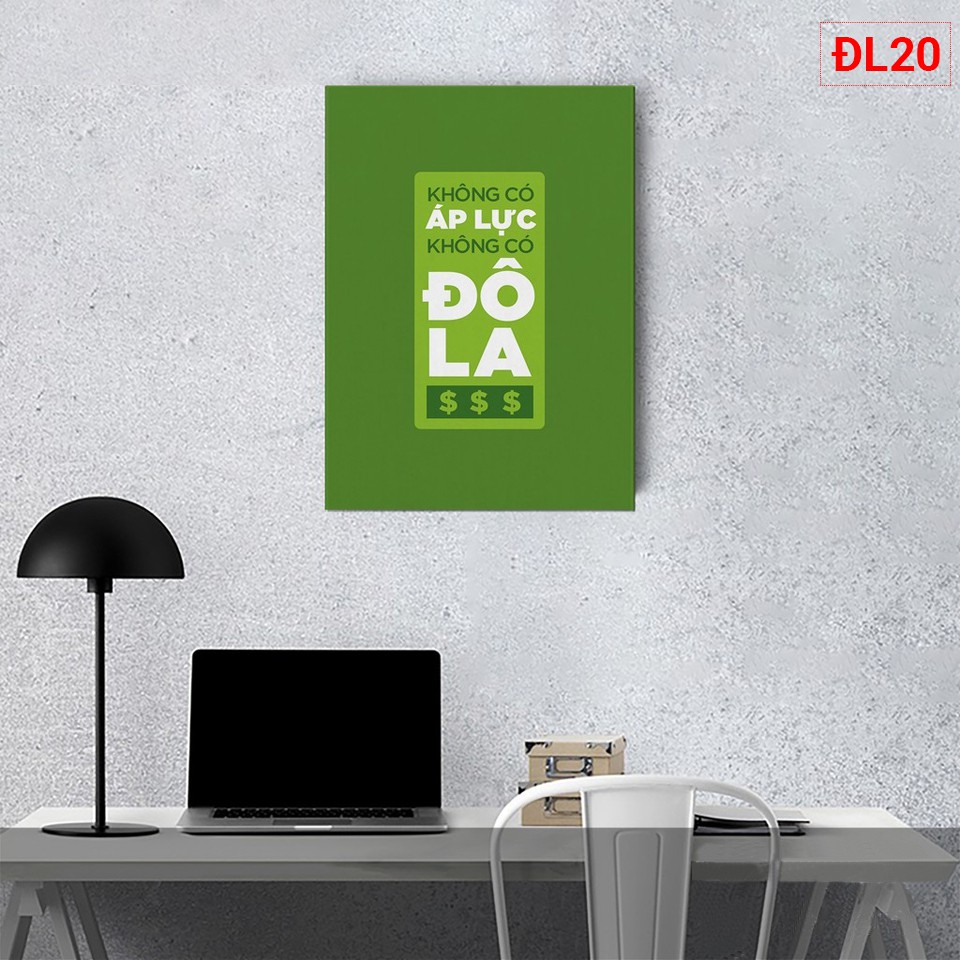 Tranh Canvas slogan treo tường trang trí văn phòng tạo động lực hot nhất khung gỗ | BigBuy360 - bigbuy360.vn