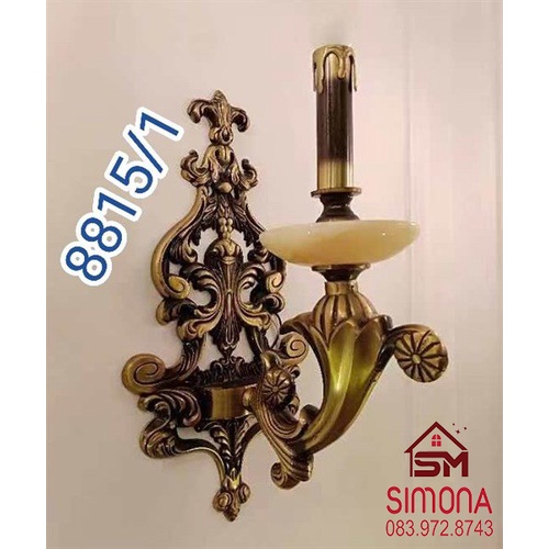 Đèn Tường Nến Cổ Điển Cao Cấp, Đèn Gắn Tường Trang Trí Phòng Thờ/Phòng Khách Bền Đẹp