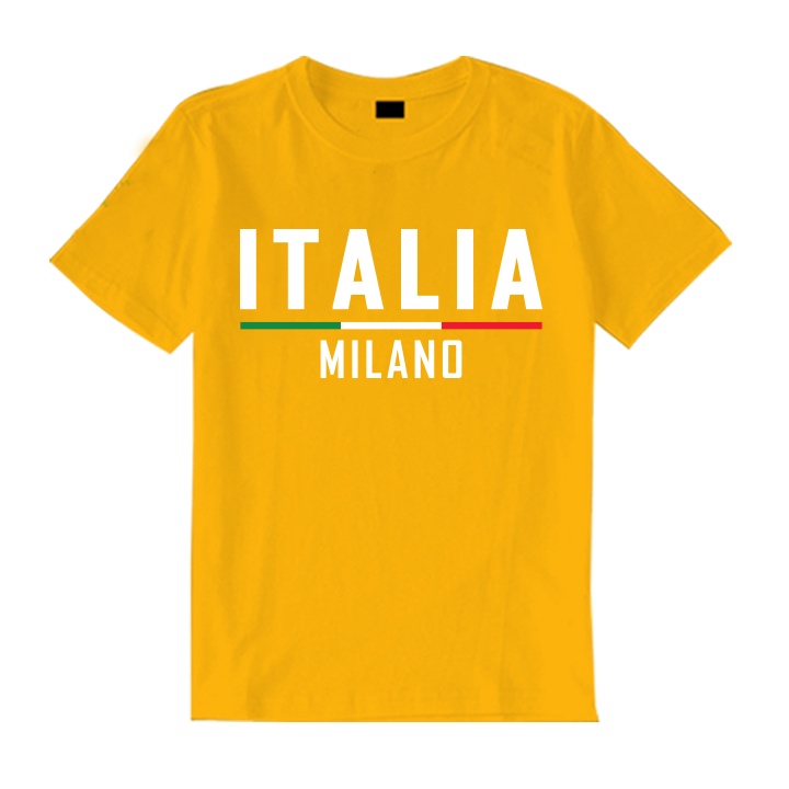 Áo Thun Nam Nữ Unisex Milano Tay Ngắn Mẫu mới