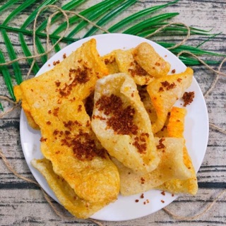 BÌ HEO CHIÊN GIÒN CHÁY TỎI/LẮC PHO MAI ĂN VẶT KETO-DAS
