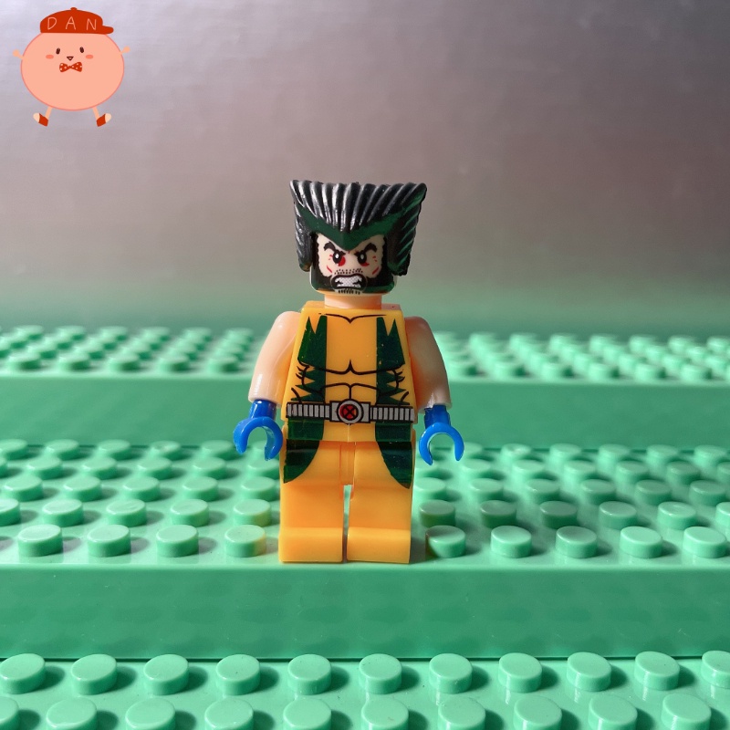 Mô hình đồ chơi lắp ráp hình nhân vật siêu anh hùng