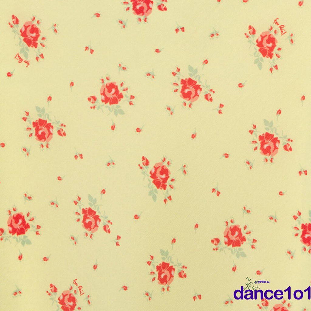 Đầm dài không tay cổ chữ U họa tiết hoa thời trang ngọt ngào gợi cảm