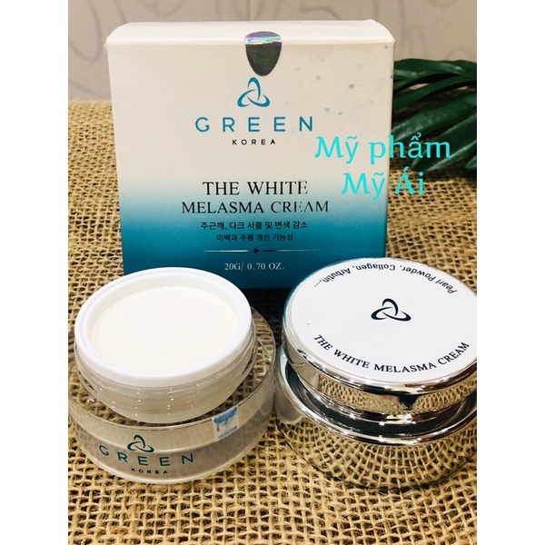Kem Làm Mờ Thâm Nám Green Korea 20g