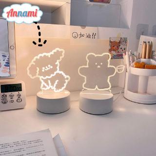 Đèn ngủ hình chú gấu đáng yêu trang trí phòng / làm quà tặng