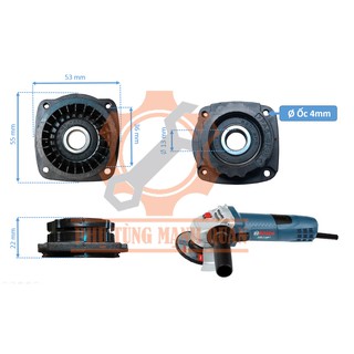 Mặt bi máy mài boschh gws 7-100 nhựa