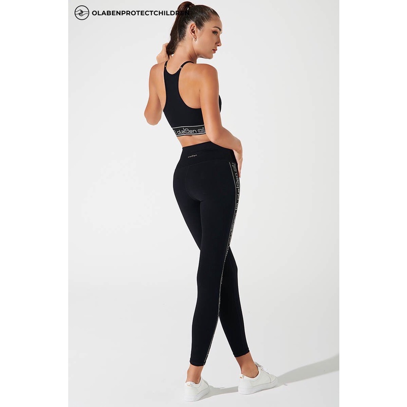 OLABEN Áp tập yoga gym lệch vai nữ Asymm Off Shoulder Bra