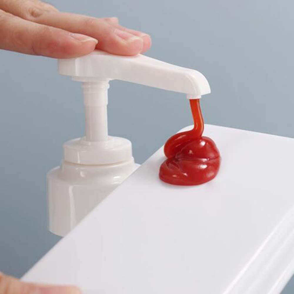 YIYU Bộ 5 Vòi Bơm Dầu Dạng Nhấn Bằng Nhựa Tiện Dụng