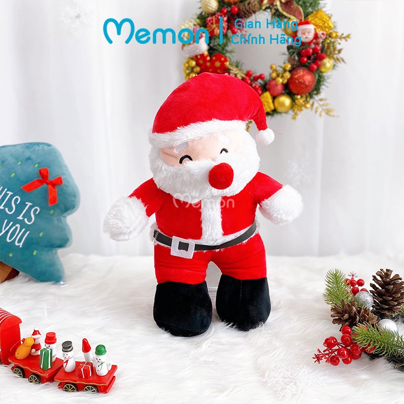 Gấu Bông Ông Già Noel Đứng Cao Cấp Memon