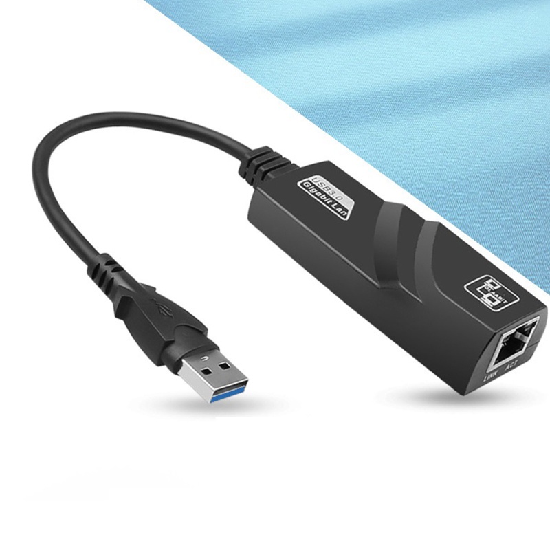 Thẻ Mạng Máy Tính Alli 10 100 1000Mbps USB 3 0 Sang RJ45