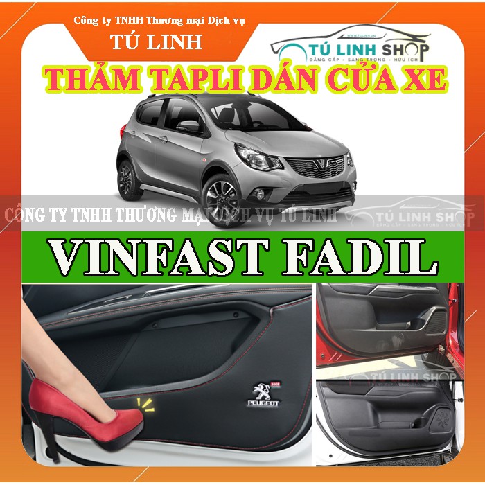 Bộ 4 Thảm Tapli dán cánh cửa chống trầy xước xe Fadil