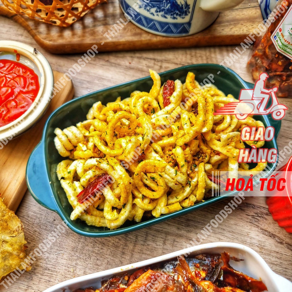 Bì Heo Xốc Rong Biển - Lon 130gr - Da Heo Rong Biển