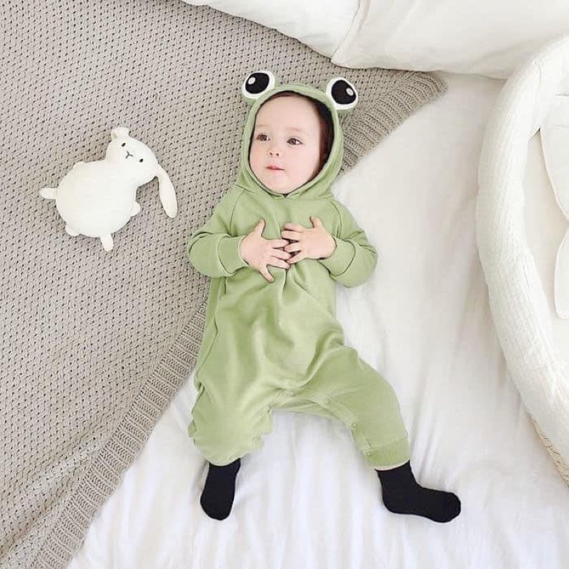 Bộ body cho bé hình chú ếch thỏ gà hàng quảng châu