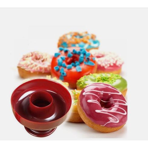 Khuôn Làm Bánh Donut Nhựa Nhiều Mẫu