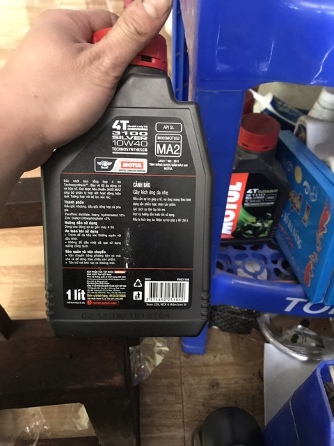 Dầu motul 3100 10W40 xe côn 1Lit