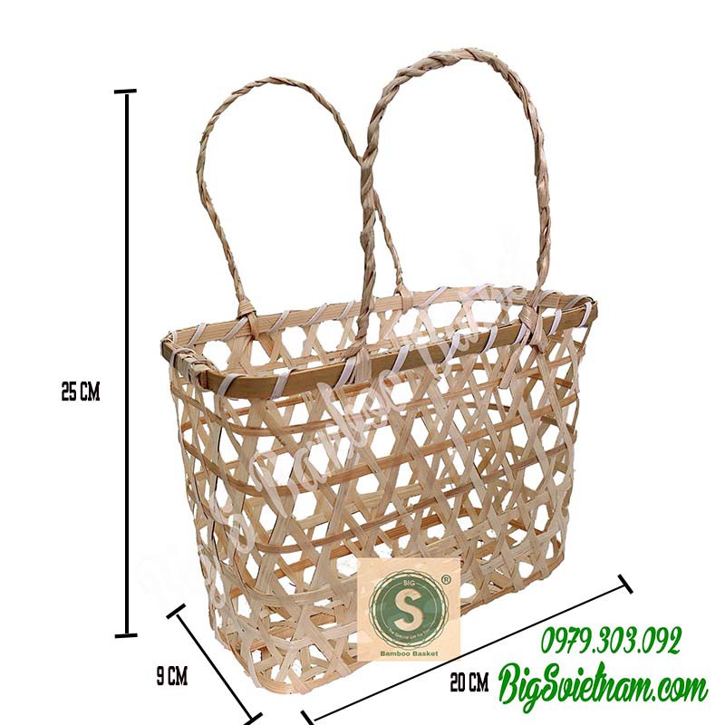 Giỏ Tre Đựng Bánh, Hoa Quả Mẫu G3 mini