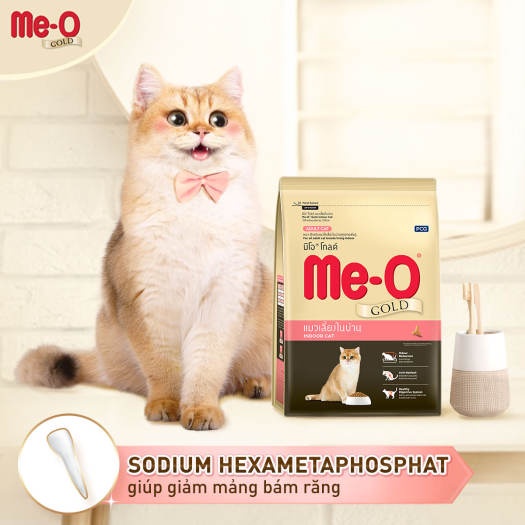 400g - Thức ăn khử mùi hôi, giữ dáng cho mèo Me-o Gold 3 VỊ