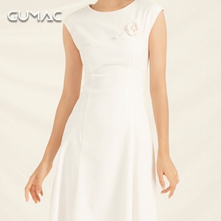 Đầm vai liền phụ kiện DA807 GUMAC