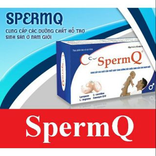 SpermQ - Hỗ trợ điều trị vô sinh ở nam giới 🔥Chính Hãng🔥