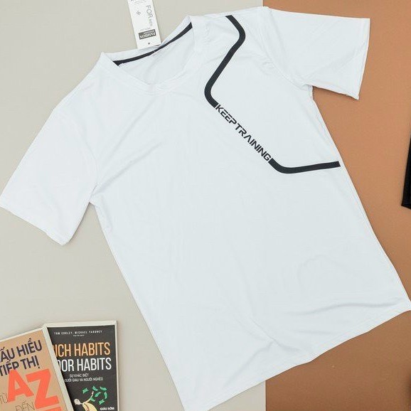 Keep training bộ thể thao nam cổ tròn hot chào hè 2021,chất vải thun lạnh thoáng mát năng động, | BigBuy360 - bigbuy360.vn