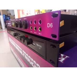 Vang số karaoke chống hú Bosa D6