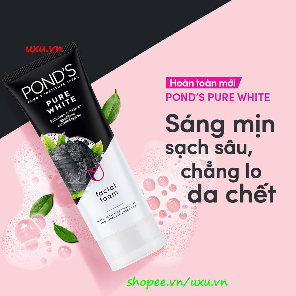 Sữa Rửa Mặt Nữ 50G Và 100G Ponds Pure White Làm Trắng Da, Với uxu.vn Tất Cả Là Chính Hãng.