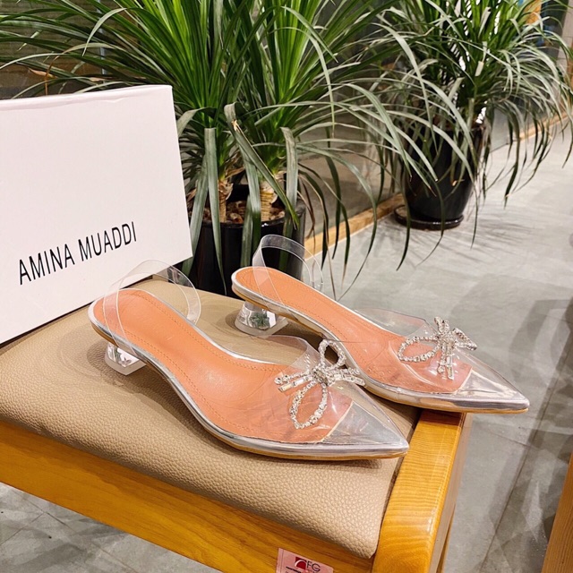 Sandal quai trong nơ 3p fullbox