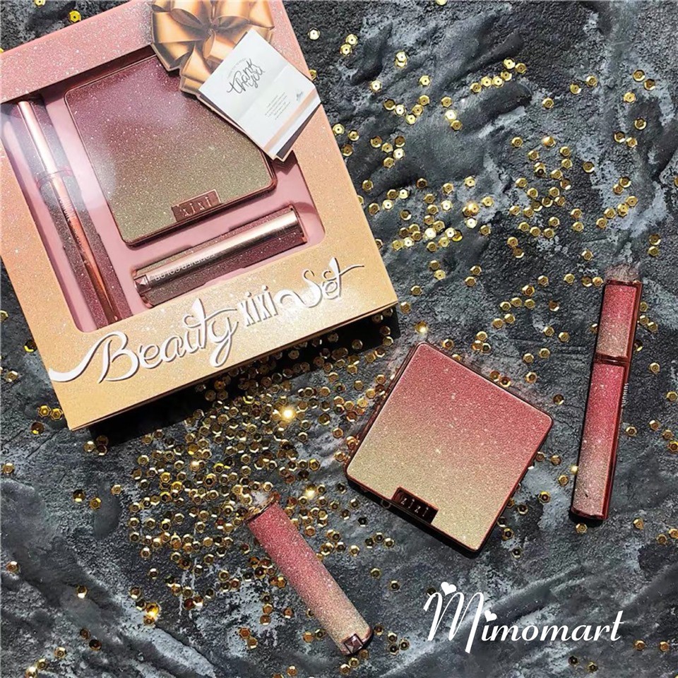 [Quà tặng Valentine] Set 3 món phấn mắt son lì mascara XiXi Beauty Stary Sky | BigBuy360 - bigbuy360.vn