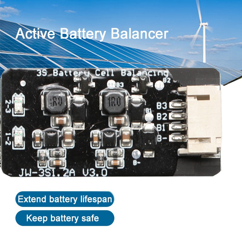 3S-3 Li-Ion Lipo Lifepo4 LFP Battery Active Equalizer Balancer BMS 1.2A Balance Energy Transfer Board