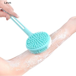 Bàn chải chà lưng cán dài bằng silicone đa năng