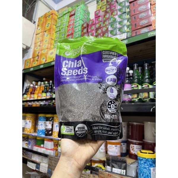 Hạt chia úc chia seeds 1kg bí đao, trà pha chế