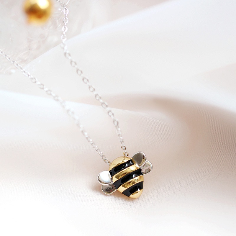 vòng cổ con ong nhỏ dễ thương vòng cổ thời trang nữ hàn quốc