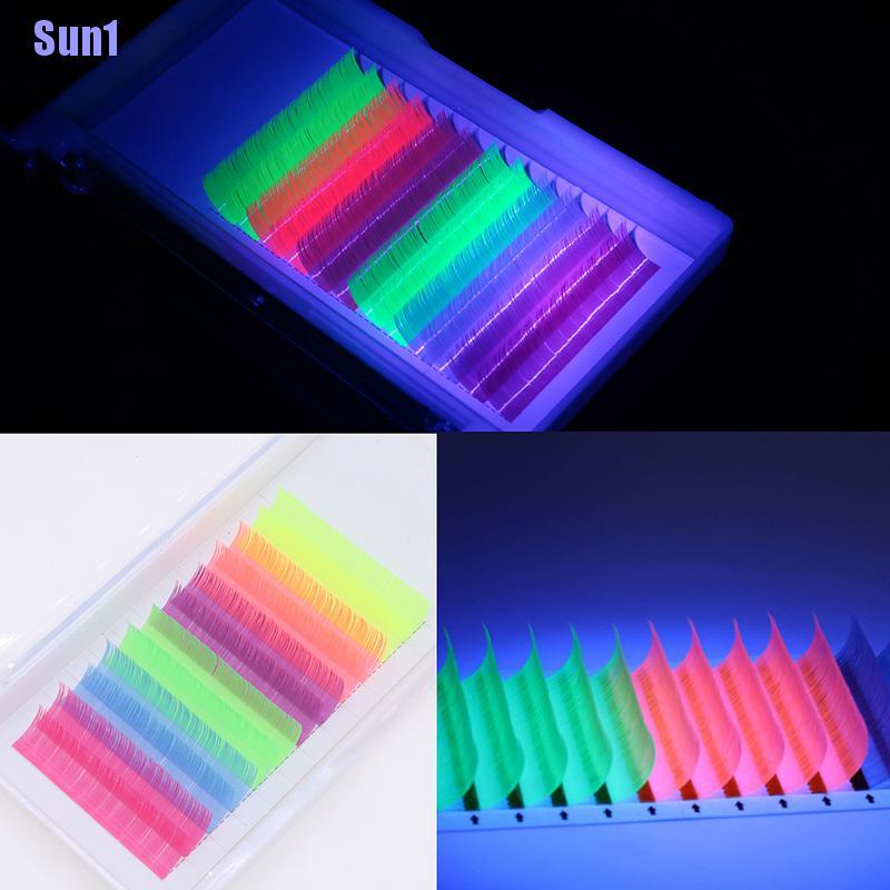 1 &gt; Lông Mi Giả Phát Sáng Trong Tia UV