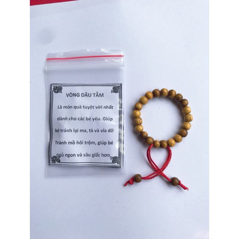 Sỉ 50 vòng dâu tằm đeo tay cho bé