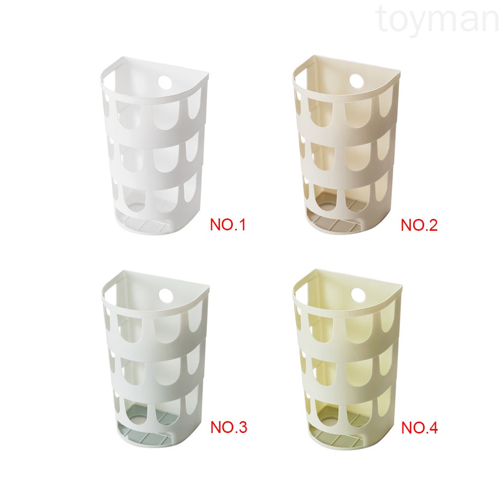 Giá Đỡ Túi Rác Gắn Tường Bằng Nhựa Đa Năng Tiện Dụng Cho Nhà Bếp