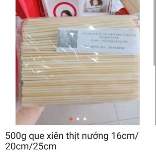 500g que xiên tre 18cm /20cm / 25cm