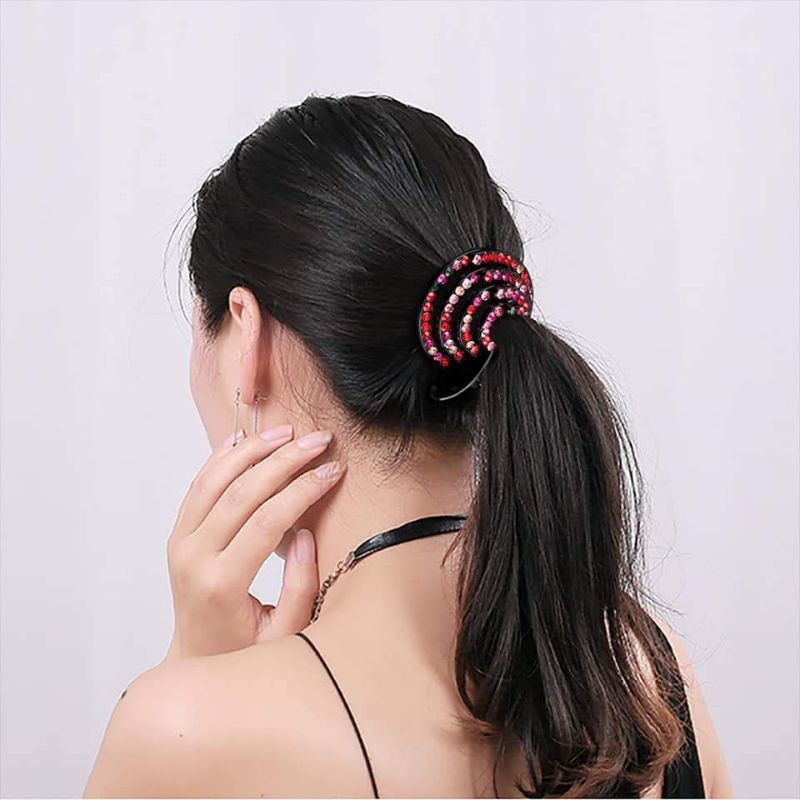 Kẹp tóc sau đính đá sang trọng,,,