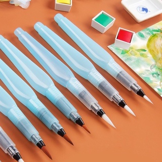 Bút lông vẽ màu nước tiện dụng chất lượng cao 03 kích cỡ lông cọ - ảnh sản phẩm 3
