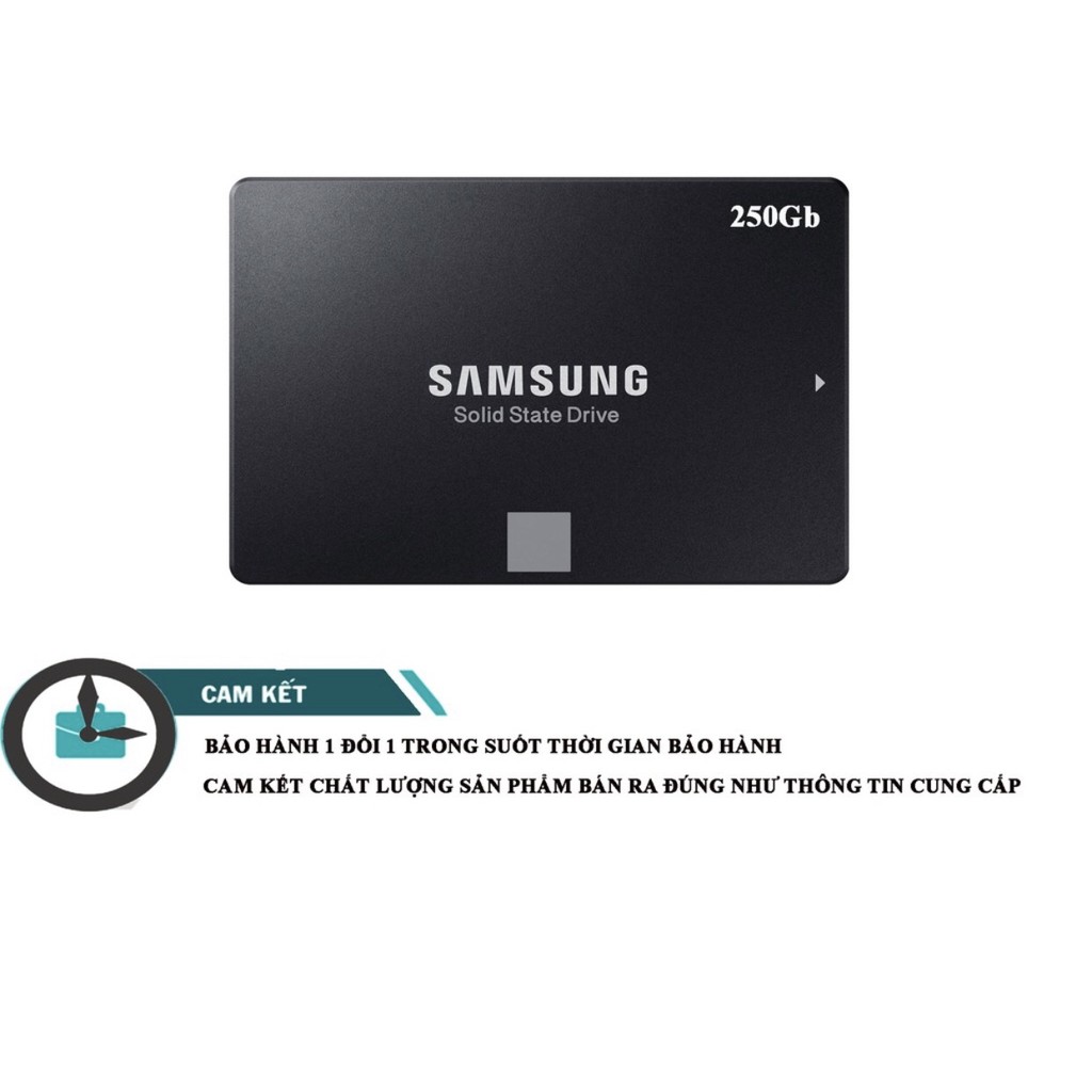 SSD Samsung 860 EVO 250GB SATA3 6Gb/s 2.5" Đọc 550MB/s, Ghi 520MB/s chính hãng