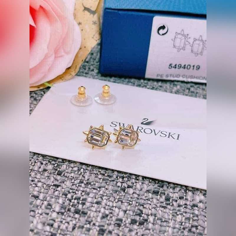 Khuyên tai Swarovski bông tai đá mặt trời Swarovski 5494019