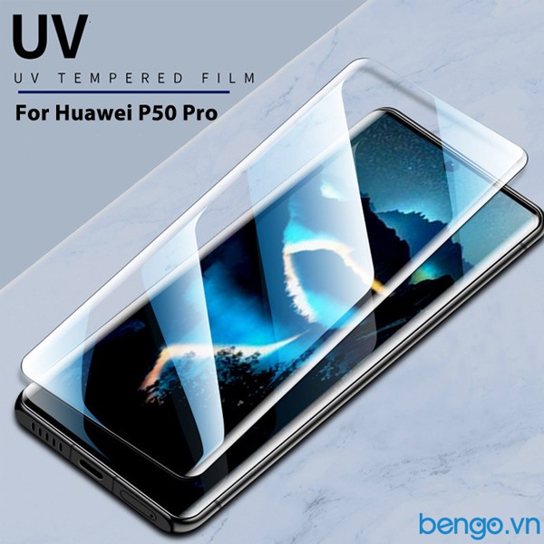 Dán Cường Lực UV Huawei P50 Pro 9H Siêu Mỏng