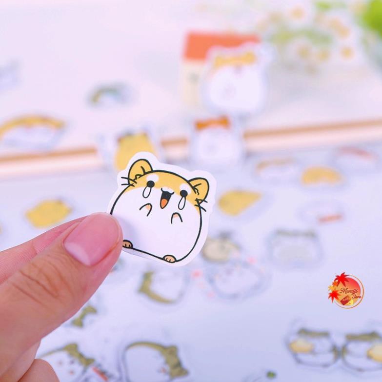 Sticker dán cute trang trí sổ tay điện thoại AOBA-STICKER-04