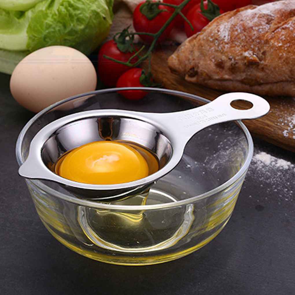 Dụng Cụ Tách Lòng Đỏ Trứng Bằng Thép Không Gỉ
