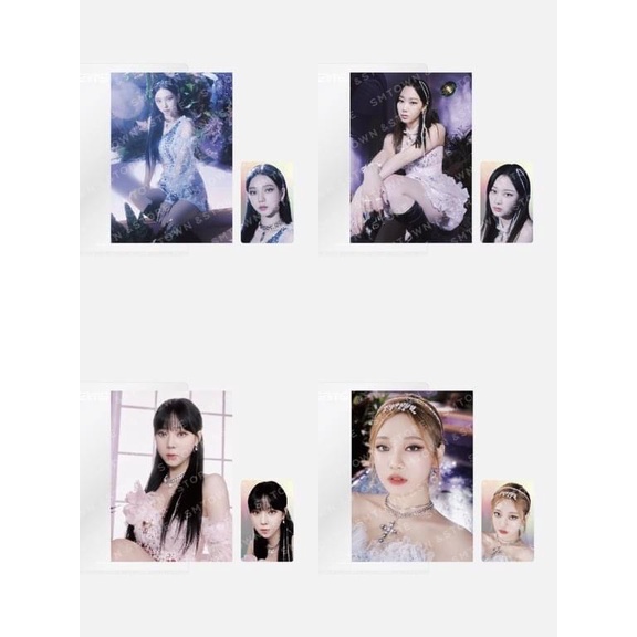 Aespa | Dream come true ~ goods: Set hình dán đổi màu/ Nguyên seal