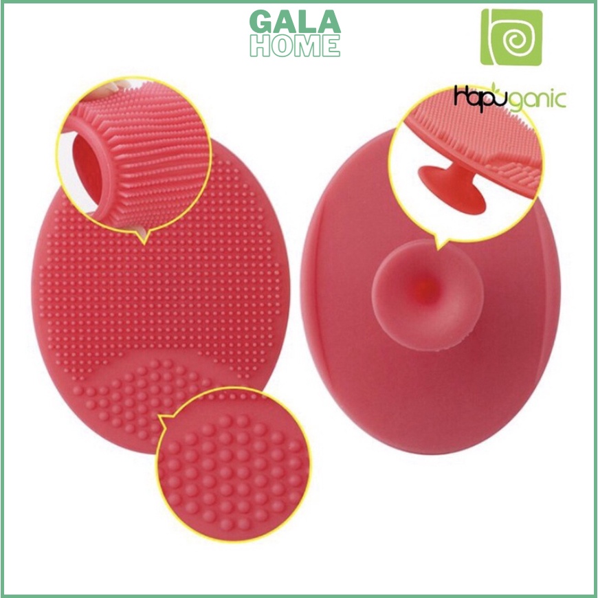 Miếng rửa mặt silicon gai mềm Miếng tạo bọt mềm mại hình oval GALA HOME