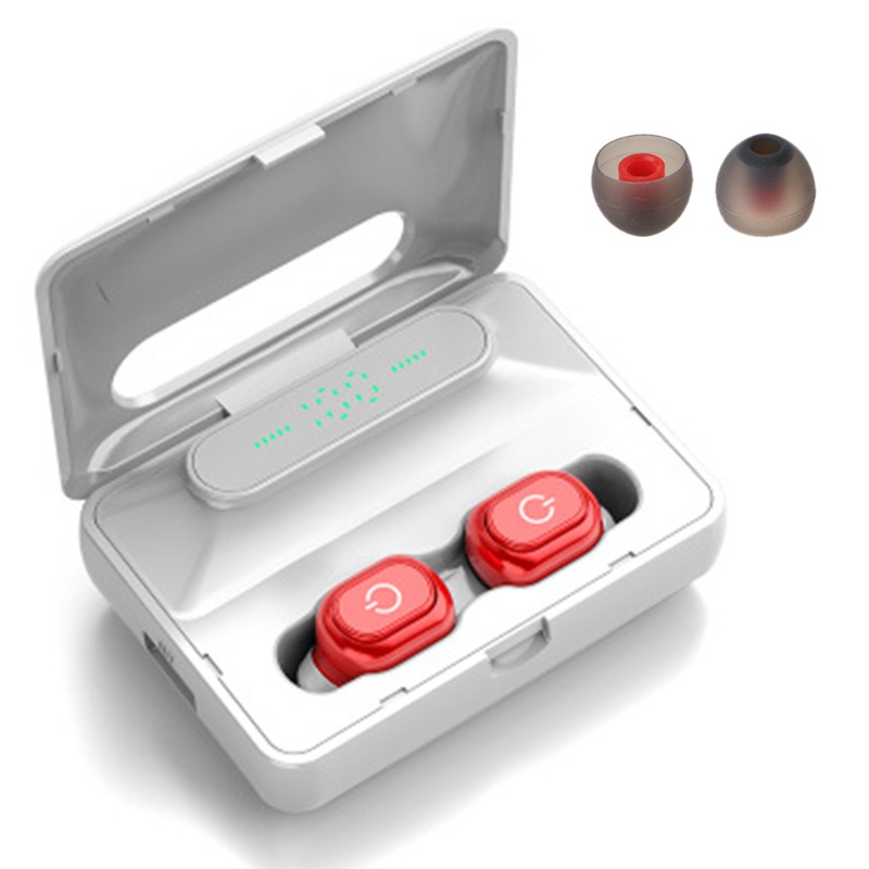 Tai Nghe Thể Thao Không Dây zzz H60 Kết Nối Bluetooth Âm Thanh Nổi Có Micro Kèm Hộp Sạc Chất Lượng Cao