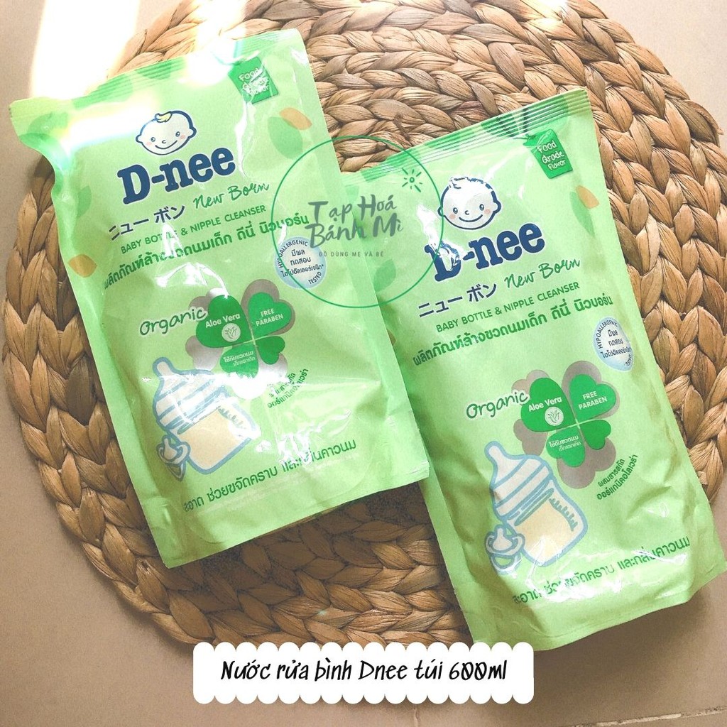 Nước rửa bình sữa Dnee (chai và túi)