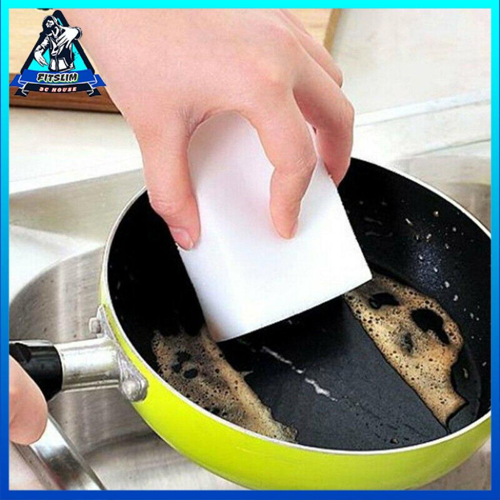 Set 50 khối xốp vệ sinh nhà bếp/xe hơi/chén dĩa thần kỳ tiện lợi chất lượng cao