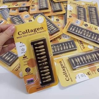 Collagen tươi vỉ Ampoule dưỡng trắng da Hàn Quốc
